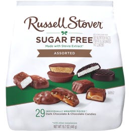 Sugar Free Assorted Chocolate Candy, 15.7 oz bag