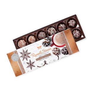 Assorted Hot Cocoa Chocolate Truffles Holiday Gift Box - Limited Edition