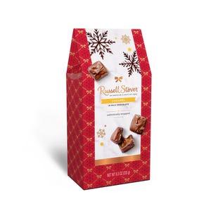 Milk Chocolate Caramels Holiday Stand Up Box