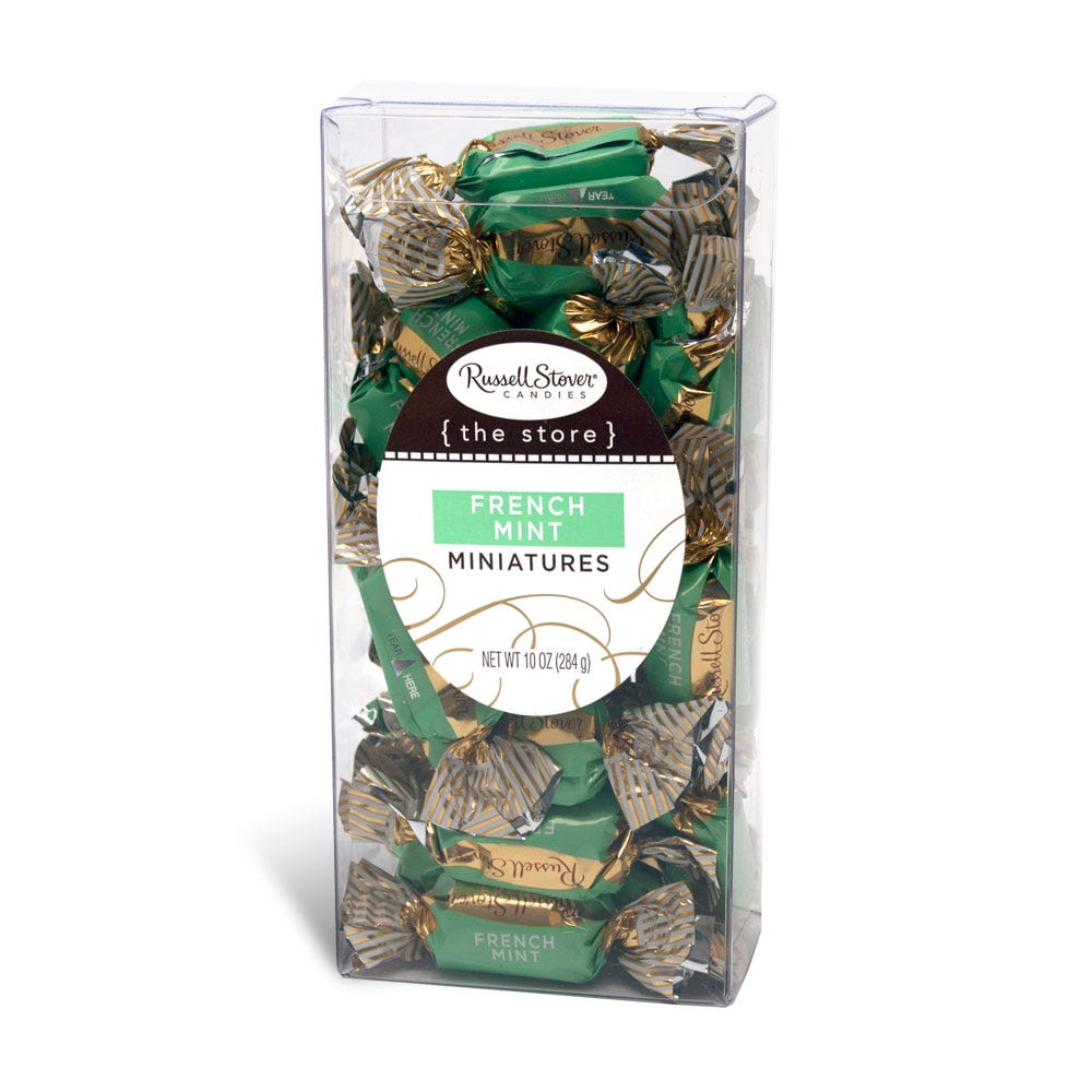 Milk Chocolate French Mint Miniatures, 10 oz. Box