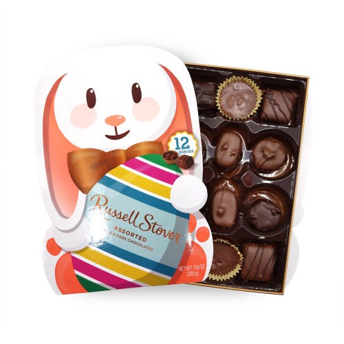 Assorted Chocolate Bunny Gift Box, 7.04 oz. $4.50