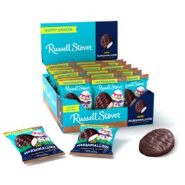 Dark Chocolate Marshmallow Egg, 1.3 oz., case of 18