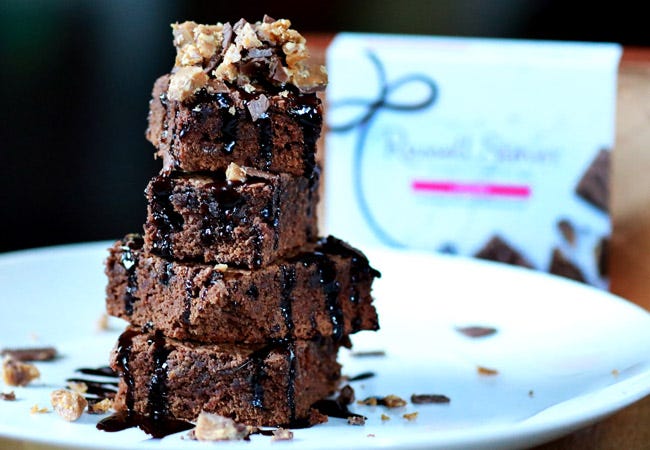 Bacon Toffee Brownies