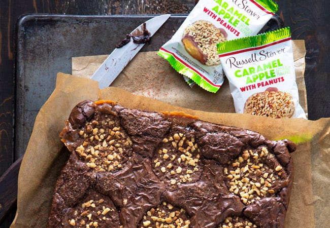 Russell Stover Caramel Apple Brownies