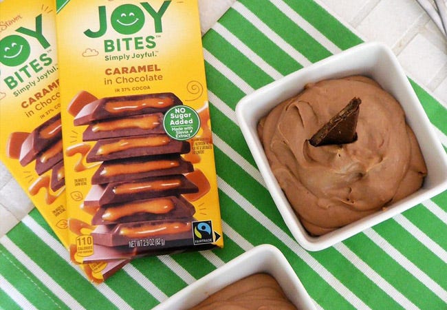 Joy Bites Caramel Chocolate Mousse