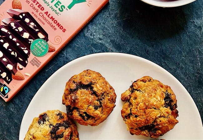 Joy Bites Chocolate Oatmeal Cookies