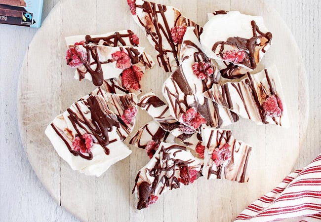 Joy Bites Cheesecake Bark