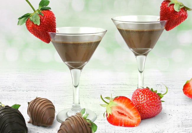 Chocolate Strawberry Martini