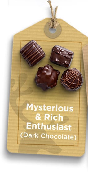 Mysterious & Rich Enthusiast (Dark Chocolate)